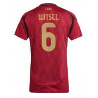 Maglia Calcio Belgio Axel Witsel #6 Prima Divisa Donna Europei 2024 Manica Corta